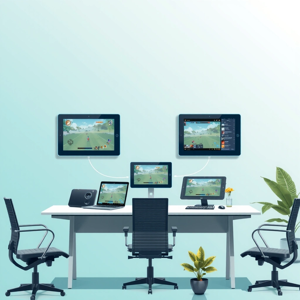 Mobile game development showcase